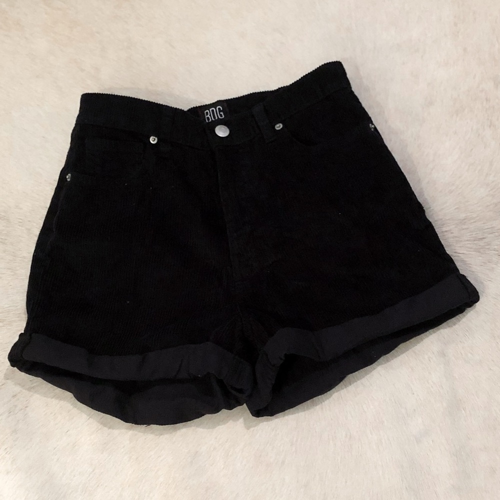 Urban Outfitters BDG High Rise Velvet Ribbed Short